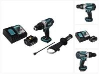 Makita Schlagbohrmaschine DHP 458 RF1 Akku Schlagbohrschrauber 18 V 91 Nm + 1x...