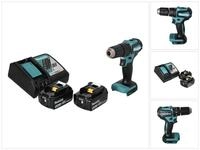 Makita Akku-Schlagbohrschrauber DHP 483 RF Akku Schlagbohrschrauber 18 V 40 Nm