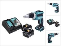Makita Akku-Trockenbauschrauber DFS 452 RF Akku Schnellbauschrauber 18 V...