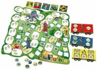 Schmidt Spiele Spiel Schleich, Dinosaurs, Die rasante Dino-Rallye - Kinderspiel
