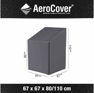 AeroCover Gartenm&ouml;bel-Schutzh&uuml;lle AeroCover Schutzh&uuml;lle f&uuml;r Stapelsessel