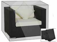Outflexx Premium Abdeckhaube passend für theBox Sessel schwarz 92x87x68 cm...