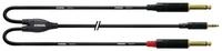 Cordial Audio-Kabel, CFY 1.5 WPP Y-Audio-Kabel 1,5 m - Insertkabel