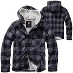 Brandit Outdoorjacke Brandit Lumber Check Shirt Hooded bunt|grau|schwarz 5XL
