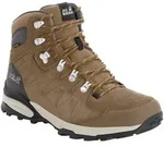 Jack Wolfskin REFUGIO TEXAPORE MID W Wanderschuh wasserdicht, Trekkingschuh braun