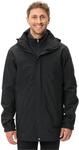 Parka VAUDE "MEN'S IDRIS 3IN1 PARKA III", Herren, Gr. S, schwarz, Obermaterial: 100%