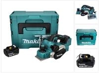 Makita Akku-Falzhobel DKP 181 F1J Akku Hobel Falzhobel 82 mm 18 V Brushless +...