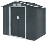 HATTORO Gartenhaus, BxT: 213,00x127,00 cm, Metall-Ger&auml;tehaus, Ger&auml;teschuppen,