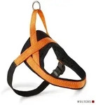 Wolters Hunde-Geschirr Soft & Safe Geschirr orange|schwarz Gr.4 | 60 cm - 70 cm