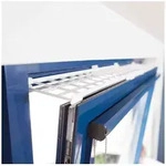 TRIXIE Fensterschutzgitter Schutzgitter f&uuml;r Fenster, ausziehbar - wei&szlig; - 75&ndash;125