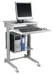 TWINCO Arbeitstisch Twinco PC-Arbeitstisch H720-1100xB600xT500mm - 6820-9