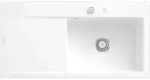 Villeroy & Boch K&uuml;chensp&uuml;le 3361 02 R1, Rechteckig, 100/22 cm, Becken rechts