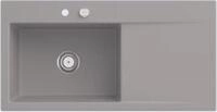 Villeroy & Boch K&uuml;chensp&uuml;le 3362 02 KD, Rechteckig, 100/22 cm, Becken links