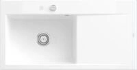 Villeroy & Boch K&uuml;chensp&uuml;le 3362 02 R1, Rechteckig, 100/22 cm, Becken links