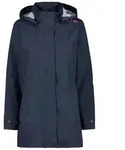 CMP Regenjacke CMP Damen Regenjacke Woman Rain Jacket Button Hood 39X6646 grau 40 EU