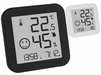 Tfa Badethermometer TFA Digitales Thermo-Hygrometer Black&White