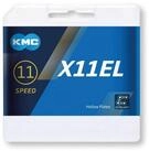 KMC Fahrradkette KMC Kette X11EL silber f&uuml;r 11-fach 118-Glieder - Fahrradkette