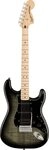 Squier E-Gitarre Fender Squier Affinity Stratocaster FMT MN HSS Black Burst