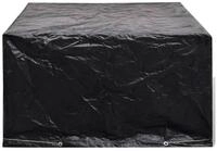 vidaXL Gartenm&ouml;bel-Schutzh&uuml;lle, Gartenm&ouml;bel-Abdeckung 8 &Ouml;sen 172x113x73 cm