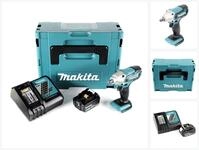Makita Akku-Schlagschrauber DTW 190 RT1J Akku Schlagschrauber 18V 190Nm + 1x...