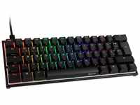Ducky Mecha Mini Gaming Tastatur MX-Brown Gaming-Tastatur (RGB-LED,...