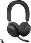 Jabra Evolve2 75 Kopfh&ouml;rer (Active Noise Cancelling (ANC),...