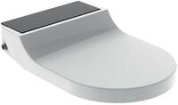 GEBERIT Dusch-WC-Sitz AquaClean, Tuma Comfort Aufsatz mit Absenkautomatik - Glas