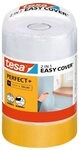 tesa Abdeckfolie EASY COVER Perfect+ Malerband und Abdeckpapier, (Packung,...