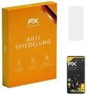 atFoliX Schutzfolie f&uuml;r Samsung Galaxy S10, (3 Folien), Entspiegelnd und