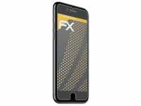 atFoliX Schutzfolie für Apple iPhone 8 / 7 Front, (3 Folien), Entspiegelnd und