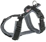 TRIXIE Hunde-Geschirr Premium Trekking Geschirr - schwarz/grafit - 44&ndash;53 cm/20 mm,