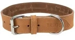 TRIXIE Hunde-Halsband Rustic Fettleder-Halsband Heartbeat - braun - 55&ndash;65...