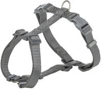 TRIXIE Hunde-Geschirr Premium H-Geschirr - grafit - 42&ndash;60 cm/15 mm, Gurtband