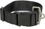 TRIXIE Hunde-Halsband Premium Halsband - schwarz - 55&ndash;80 cm/50 mm, Gurtband schwarz