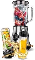 MPM Elektrisches R&uuml;hrwerk MBL-15M Bechermixer-Set, 1 l Glaskrug, 2...