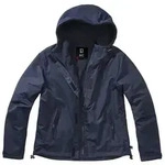 Brandit Langmantel Brandit Damen Ladies Windbreaker Frontzip blau 4XL
