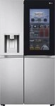 LG Side-by-Side GSXV90BSDE, 179 cm hoch, 91,3 cm breit, Craft Ice Bereiter,