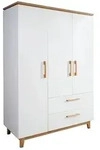 roba&reg; Kinderkleiderschrank Finn 3-t&uuml;riger Dreht&uuml;renschrank, mit Soft Close-Technik