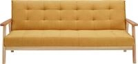 SalesFever Schlafsofa Skagen 3-Sitzer Sofa, Holzgestell Sofa: Entspannung und...