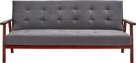 SalesFever Schlafsofa Skagen 3-Sitzer Sofa, Holzgestell Sofa: Entspannung und...