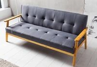 SalesFever Schlafsofa Skagen 3-Sitzer Sofa, Holzgestell Sofa: Entspannung und...
