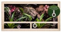 Repiterra Terrarium Holzterrarium mit Glasfront 100x50x40cm mit Seitenbel&uuml;ftung