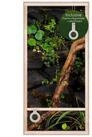 Repiterra Terrarium Hochterrarium hochwertig mit Seitenbel&uuml;ftung 60x120x60 cm,