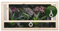 Repiterra Terrarium Holzterrarium mit Glasfront 100x50x50 cm mit Frontbel&uuml;ftung