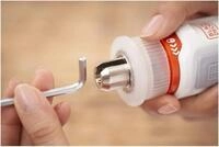 Black + Decker Akku-Schrauber Akku-M&ouml;belschrauber 3.6V, 1.5 Ah f&uuml;r