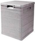 ONDIS24 Kissenbox Aufbwahrungsbox Madera Mini Holz-Optik, 90L, abschlie&szlig;bar Truhe