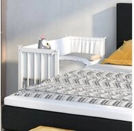 VitaliSpa&reg; Beistellbett Sophie, Wei&szlig;, 40 x 90 cm 1 Seitenschiene, 1-tlg.