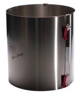LARES Backform verstellbarer Backrahmen - eckig - H&ouml;he: 7,5cm, ideal f&uuml;r Kuchen,