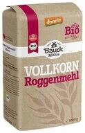 Bauck M&uuml;hle Mehl Vollkorn - Roggenmehl 1Kg