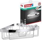 tesa Duschablage ALUXX Duscheckkorb ohne Bohren - 8,7 cm : 20,5 cm : 12,5 cm, Packung
